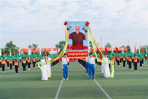 Khai mạc Đại hội Thể dục thể thao xã Lai Khê lần thứ Nhất năm 2025