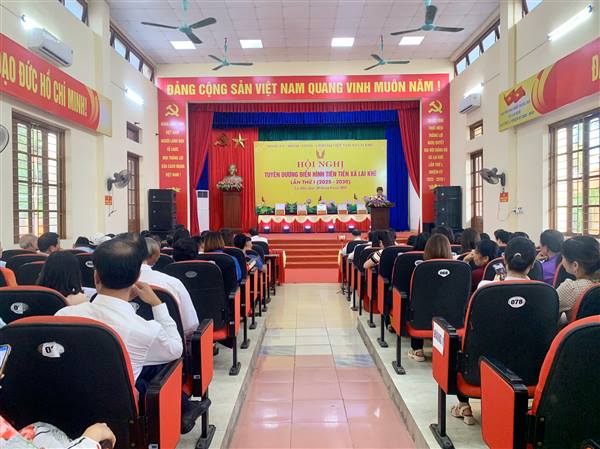 Xã Lai Khê tổ chức Hội nghị điển hình tiên tiến lần thứ Nhất