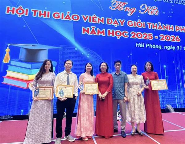 “Hội thi giáo viên dạy giỏi THCS 2025–2026: Xã Lai Khê ghi dấu ấn với 14 giáo viên đạt danh hiệu cấp thành phố”