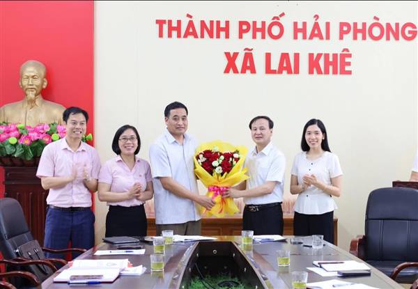 Xã Lai Khê ra mắt Ban Đại diện Hội đồng quản trị Ngân hàng Chính sách xã hội