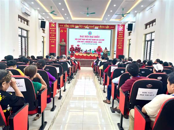Lai Khê tổ chức thành công Đại hội Hội Chữ thập đỏ xã nhiệm kỳ 2026- 2031