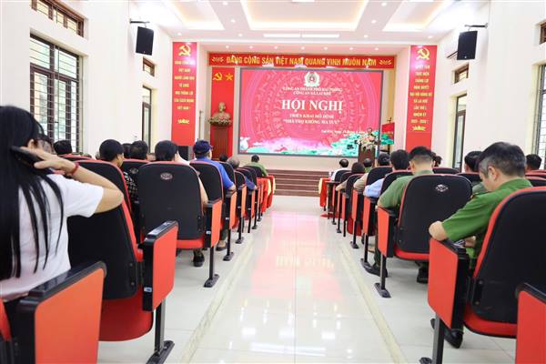 Xã Lai Khê tổ chức ra mắt mô hình "Nhà trọ không ma túy"
