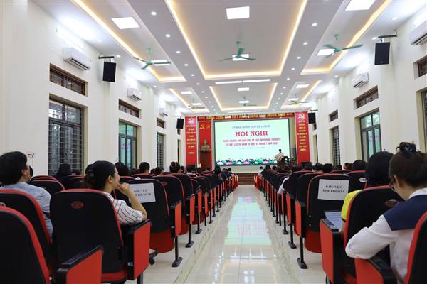 Xã Lai Khê tổ chức Hội nghị tuyên truyền, phổ biến các luật, nghị định, thông tư có hiệu lực từ ngày 01/7/2026