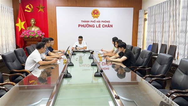 PHƯỜNG LÊ CHÂN ĐẨY MẠNH TRIỂN KHAI CÔNG TÁC LẬP BẢNG KÊ CƠ SỞ SẢN XUẤT KINH DOANH CÁ THỂ PHỤC VỤ TỔNG ĐIỀU TRA KINH TẾ NĂM 2026
