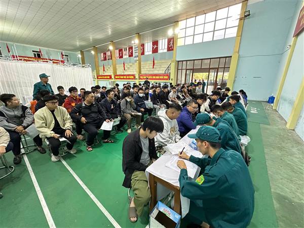 PHƯỜNG LÊ CHÂN TRIỂN KHAI CÔNG TÁC SƠ TUYỂN SỨC KHOẺ NGHĨA VỤ QUÂN SỰ NĂM 2026