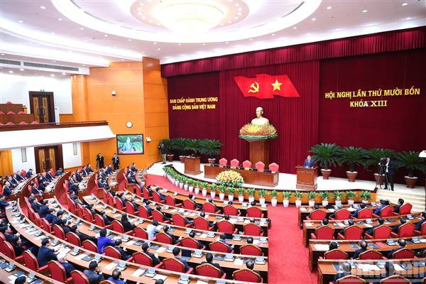 PHƯỜNG LÊ CHÂN TUYÊN TRUYỀN KẾT QUẢ HỘI NGHỊ LẦN THỨ 14 BAN CHẤP HÀNH TRUNG ƯƠNG ĐẢNG KHÓA XIII