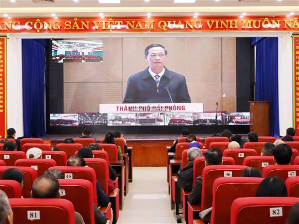 ĐẢNG ỦY PHƯỜNG LÊ CHÂN TỔ CHỨC TIẾP SÓNG HỘI NGHỊ QUÁN TRIỆT, TRIỂN KHAI THỰC HIỆN NGHỊ QUYẾT ĐẠI HỘI ĐẠI BIỂU ĐẢNG BỘ THÀNH PHỐ LẦN THỨ I, NHIỆM KỲ 2025 – 2030 VÀ TỔNG KẾT CÔNG TÁC CHUẨN BỊ CHO ĐẠI HỘI