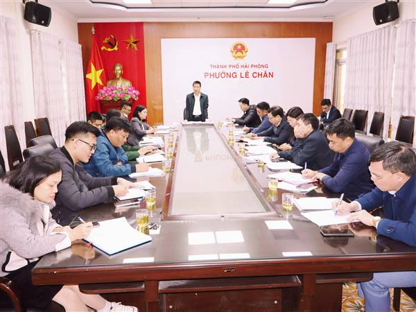 HỘI ĐỒNG NGHĨA VỤ QUÂN SỰ PHƯỜNG LÊ CHÂN TRIỂN KHAI KHÁM TUYỂN CÔNG DÂN NĂM 2026