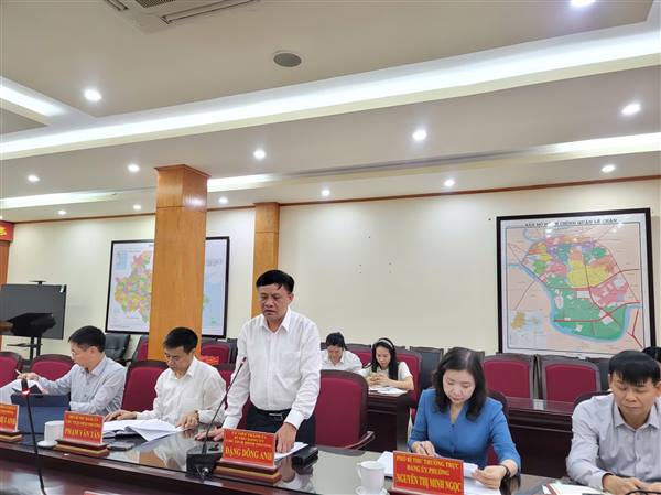 TỔ KHẢO SÁT CỦA ỦY BAN KIỂM TRA TRUNG ƯƠNG LÀM VIỆC TẠI PHƯỜNG LÊ CHÂN VỀ CÔNG TÁC CHUYỂN ĐỔI SỐ