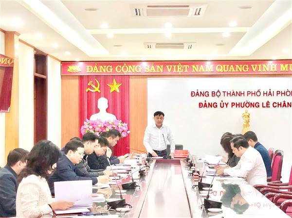 BAN CHỈ ĐẠO BẦU CỬ PHƯỜNG LÊ CHÂN TỔ CHỨC KỲ HỌP THỨ NHẤT TRIỂN KHAI CÔNG TÁC BẦU CỬ NHIỆM KỲ 2026 – 2031