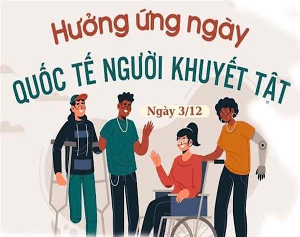 CHUNG TAY VÌ SỰ HÒA NHẬP CỦA NGƯỜI KHUYẾT TẬT NHÂN NGÀY QUỐC TẾ 03/12
