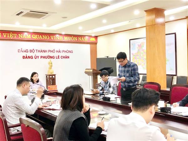 ĐẢNG ỦY PHƯỜNG LÊ CHÂN TỔ CHỨC HỘI NGHỊ GIAO BAN KHỐI NỘI CHÍNH: TỔNG KẾT CÔNG TÁC NĂM 2025, TRIỂN KHAI NHIỆM VỤ NĂM 2026
