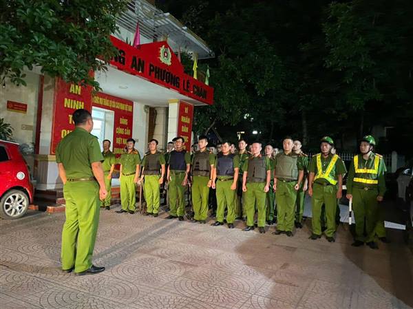 Phường Lê Chân: Công an phường Lê Chân bảo đảm trật tự, an toàn xã hội, đấu tranh phòng, chống tội phạm trên địa bàn phấn đấu xây dựng phường không ma tuý.