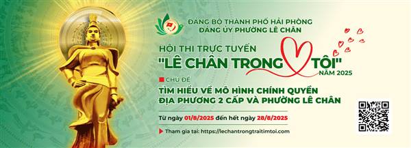 Đảng ủy phường Lê Chân phát động Hội thi “Lê Chân trong trái tim tôi” năm 2025