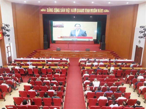 ĐẢNG ỦY PHƯỜNG LÊ CHÂN TỔ CHỨC HỘI NGHỊ QUÁN TRIỆT NGHỊ QUYẾT CỦA BỘ CHÍNH TRỊ