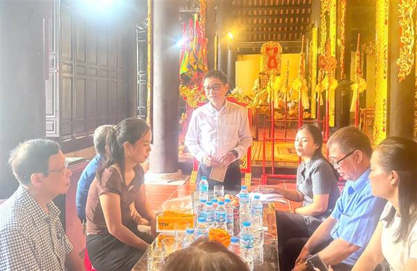 ✅ BAN QUẢN LÝ DI TÍCH TÍN NGƯỠNG PHƯỜNG LÊ CHÂN LÀM VIỆC VỚI BAN QUẢN LÝ DI TÍCH ĐÌNH AN BIÊN
BAN QUẢN LÝ DI TÍCH TÍN NGƯỠNG PHƯỜNG LÊ CHÂN LÀM VIỆC VỚI BAN QUẢN LÝ DI TÍCH ĐÌNH AN BIÊN
