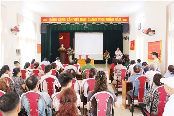 PHƯỜNG LÊ CHÂN TỔ CHỨC HỌP DÂN, PHỔ BIẾN CHỦ TRƯƠNG MỞ RỘNG NGÕ 170 HAI BÀ TRƯNG – ĐƯỜNG VÀO ĐÌNH AN BIÊN