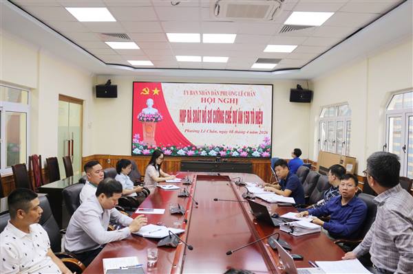 PHƯỜNG LÊ CHÂN QUYẾT LIỆT ĐẨY NHANH GIẢI PHÓNG MẶT BẰNG DỰ ÁN CHỈNH TRANG ĐÔ THỊ LÔ A2