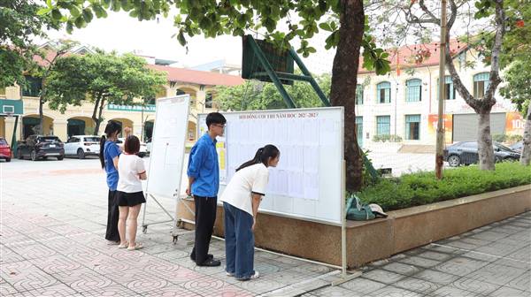 PHƯỜNG LÊ CHÂN HOÀN THÀNH NGÀY THI ĐẦU TIÊN KỲ THI TUYỂN SINH VÀO LỚP 10 THPT NĂM HỌC 2026 – 2027 AN TOÀN, NGHIÊM TÚC
