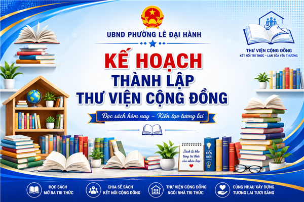 KẾ HOẠCH THÀNH LẬP THƯ VIỆN CỘNG ĐỒNG