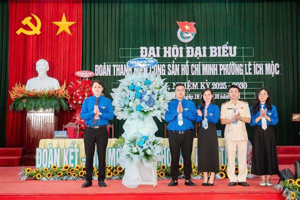 Tuổi trẻ phường Lê Ích Mộc tiên phong trong kỷ nguyên mới