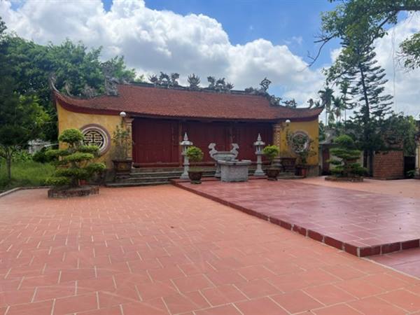 Di tích lịch sử cấp thành phố đình Hàn Cầu, TDP Chính Mỹ 5, phường Lê Ích Mộc, thành phố Hải Phòng.