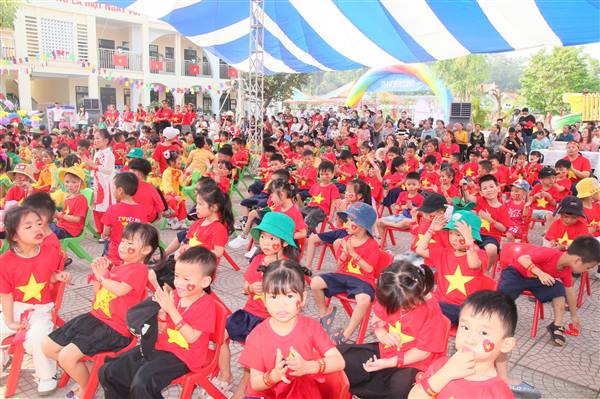 Trường Mầm non Chính Mỹ tổ chức thành công chuyên đề cấp phường về Giáo dục cảm xúc xã hội cho trẻ.
