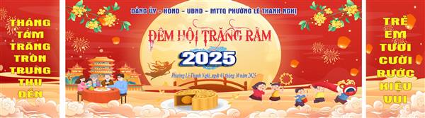 Đảng ủy - HĐND - UBND - UB MTTQ phường tổ chức Đêm hội trăng rằm năm 2025