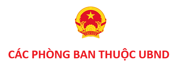 Các phòng ban, đơn vị thuộc UBND