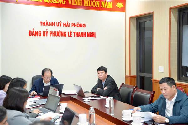 HỘI ĐỒNG NHÂN DÂN PHƯỜNG LÊ THANH NGHỊ TRIỂN KHAI CÔNG TÁC CHUẨN BỊ KỲ HỌP CUỐI NĂM 2025