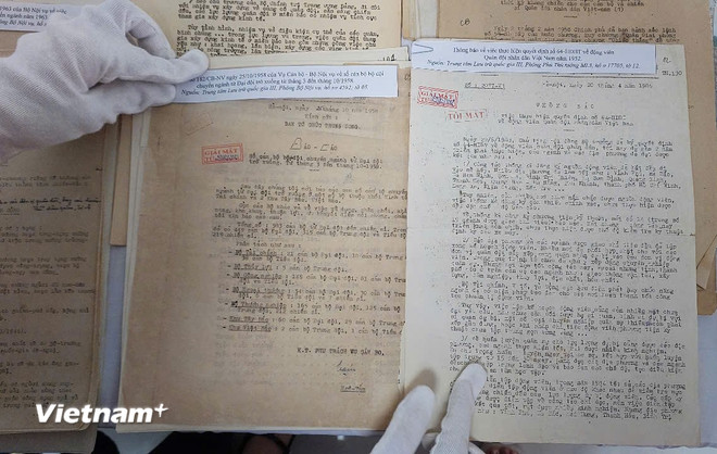 Ngành lưu trữ đang hướng tới chuyển đổi số để phát huy giá trị tư liệu. (Ảnh: Vietnam+)