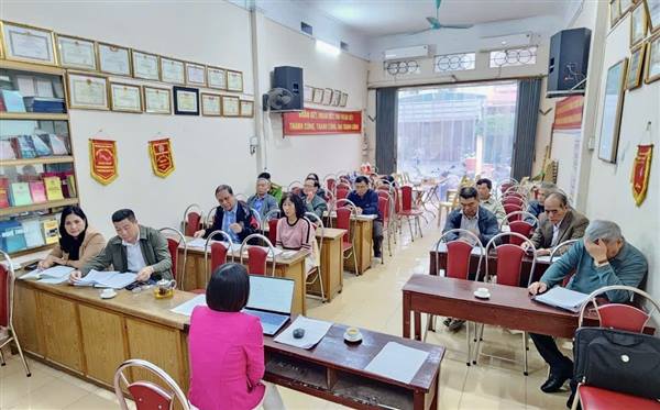 ĐẢNG ỦY PHƯỜNG LÊ THANH NGHỊ TỔ CHỨC GIAO BAN CỤM ĐỊNH KỲ THÁNG 11/2025