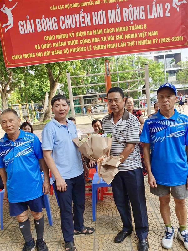 GIẢI BÓNG CHUYỀN HƠI MỞ RỘNG LẦN II CHÀO MỪNG KỶ NIỆM 80 NĂM CÁCH MẠNG THÁNG TÁM THÀNH CÔNG (19/8/1945 – 19/8/2025) VÀ QUỐC KHÁNH NƯỚC CHXHCN VIỆT NAM (2/9/1945 – 2/9/2025)