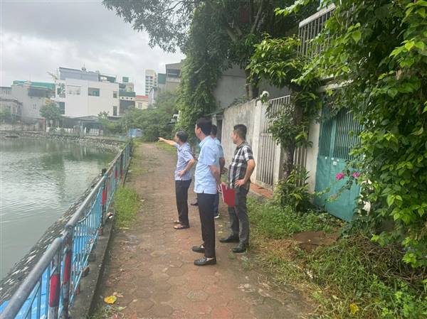 Khảo sát các tuyến đường ngập úng