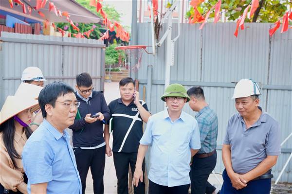 🏗️ CÁC ĐỒNG CHÍ THƯỜNG TRỰC ĐẢNG ỦY PHƯỜNG KIỂM TRA TIẾN ĐỘ CÁC CÔNG TRÌNH ĐẦU TƯ CÔNG TRÊN ĐỊA BÀN