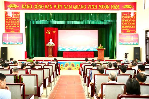 PHƯỜNG LÊ THANH NGHỊ TRIỂN KHAI NHIỆM VỤ PHÒNG NGỪA, ĐẤU TRANH, XỬ LÝ TỘI PHẠM VÀ VI PHẠM PHÁP LUẬT