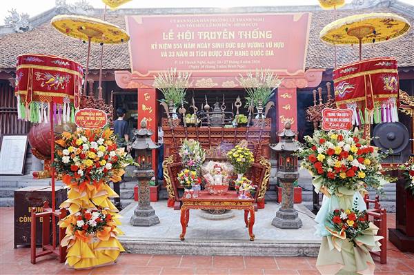 KHAI HỘI ĐỀN – ĐÌNH SƯỢT 2026: TRANG NGHIÊM, ĐẬM ĐÀ BẢN SẮC