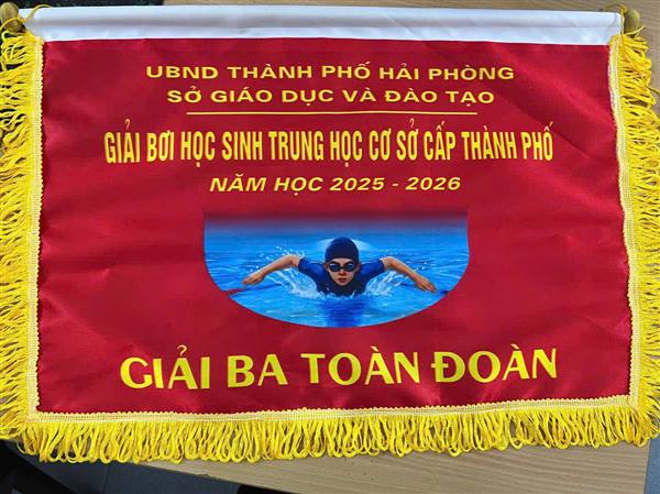 GIẢI BƠI HỌC SINH TIỂU HỌC VÀ THCS CẤP THÀNH PHỐ NĂM HỌC 2025 – 2026  🌟 LAN TỎA TINH THẦN THỂ THAO – TỰ HÀO NHỮNG “KÌNH NGƯ” HỌC ĐƯỜNG 🌟
