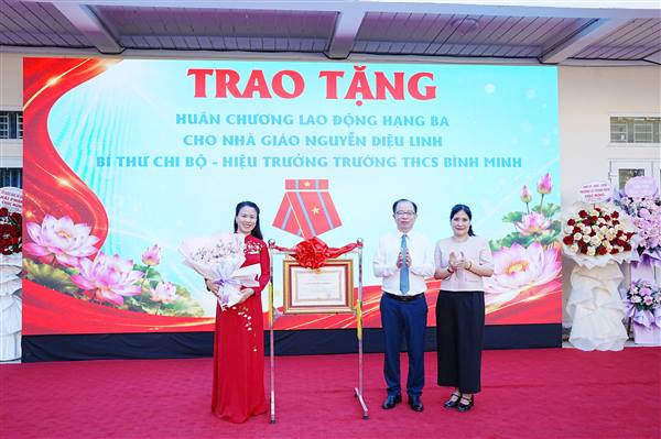 DẤU ẤN MỘT NĂM HỌC ĐẦY TỰ HÀO CỦA THẦY VÀ TRÒ TRƯỜNG THCS BÌNH MINH