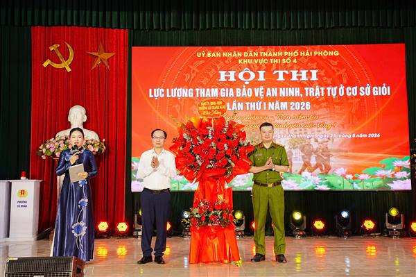 🏆VINH DANH ĐỘI TUYỂN PHƯỜNG LÊ THANH NGHỊ XUẤT SẮC GIÀNH GIẢI NHẤT TOÀN ĐOÀN HỘI THI “LỰC LƯỢNG THAM GIA BẢO VỆ AN NINH, TRẬT TỰ Ở CƠ SỞ GIỎI” KHU VỰC THI SỐ 4 NĂM 2026 