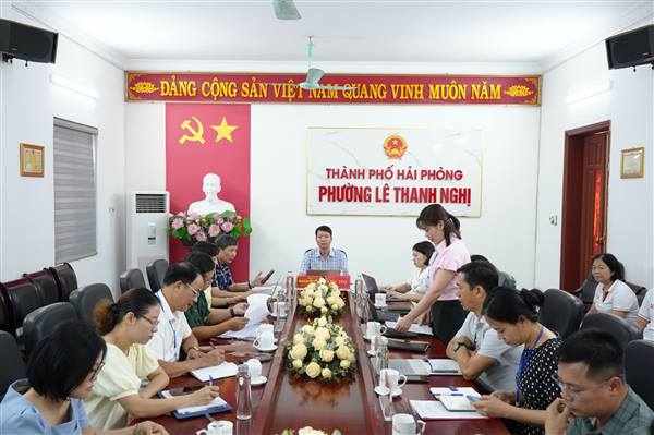 ỦY BAN NHÂN DÂN PHƯỜNG LÊ THANH NGHỊ TẬP TRUNG TRIỂN KHAI CÁC NHIỆM VỤ TRỌNG TÂM THÁNG 6/2026
