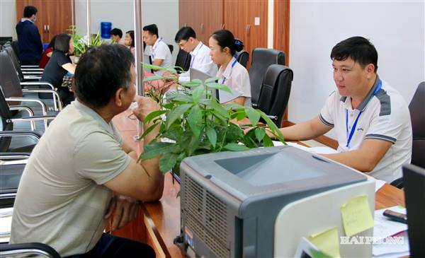 Hiệu quả số hóa thủ tục hành chính ở Hải Phòng