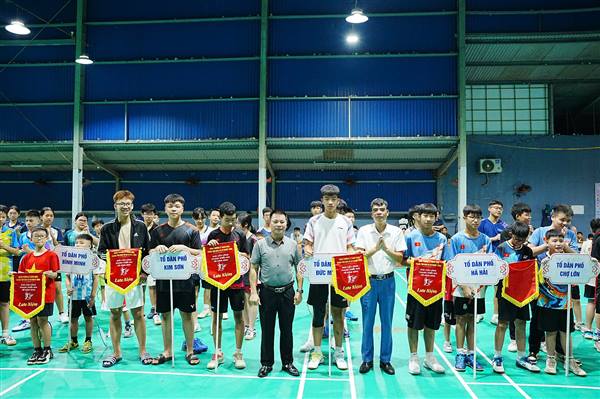 SÔI NỔI GIẢI CẦU LÔNG THANH THIẾU NHI PHƯỜNG LÊ THANH NGHỊ HÈ NĂM 2026