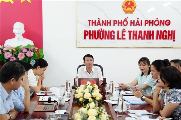 BAN CHỈ ĐẠO TUYỂN SINH PHƯỜNG LÊ THANH NGHỊ ĐÁNH GIÁ KẾT QUẢ SƠ BỘ CÔNG TÁC TUYỂN SINH ĐẦU CẤP NĂM HỌC 2026–2027