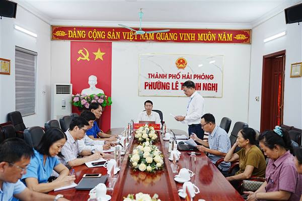 CHỦ TỊCH UBND PHƯỜNG LÊ THANH NGHỊ TIẾP CÔNG DÂN ĐỊNH KỲ THÁNG 7/2026