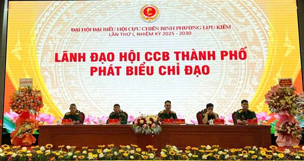 HỘI CỰU CHIẾN BINH PHƯỜNG LƯU KIẾM: XÂY DỰNG HỘI VỮNG MẠNH VỀ CHÍNH TRỊ, TƯ TƯỞNG VÀ TỔ CHỨC