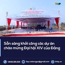 SẴN SÀNG KHỞI CÔNG CÁC DỰ ÁN CHÀO MỪNG ĐẠI HỘI XIV CỦA ĐẢNG
