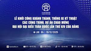 CẦU TRUYỀN HÌNH TRỰC TIẾP: LỄ KHỞI CÔNG, KHÁNH THÀNH CÁC DỰ ÁN, CÔNG TRÌNH CHÀO MỪNG ĐẠI HỘI ĐẠI BIỂU TOÀN QUỐC LẦN THỨ XIV CỦA ĐẢNG