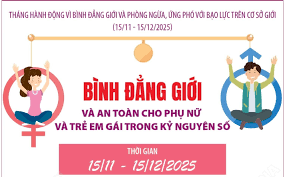 Tổ chức thực hiện Tháng hành động vì bình đẳng giới và phòng ngừa, ứng phó với bạo lực trên cơ sở giới năm 2025