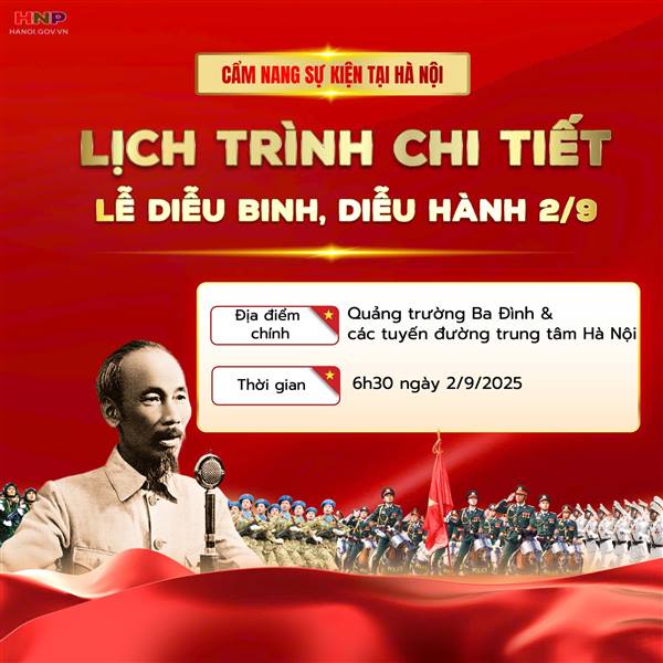 LỄ DIỄU BINH, DIỄU HÀNH KỶ NIỆM 80 NĂM CÁCH MẠNG THÁNG TÁM & QUỐC KHÁNH 2/9 – NGÀY HỘI NON SÔNG